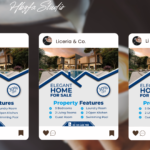Real Estate Social Media Post Template – Print & Digital Design